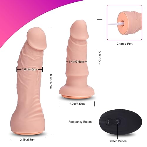 Harness Strap-On Vibration Realistic Dildos - Adjustable Strapless Strap-On Dildos with 10 Modes & 3 Dildos Silicone Anal G-spot Stimulation Sex Toys for Women Couples Lesbian | Remote Control