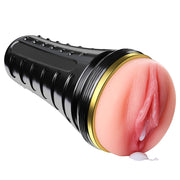 Male Masturbator Cup Sex Toy for Men,Pocket Pussy Realistic Vagina Textured with 7.5in Depth Lifelike Soft and Fleshy Texture,Penis Training Masturbators,Adult Toys Manual Massager