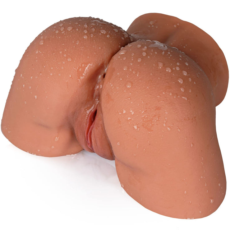 Pocket Pussy for Men - Men's Sex Toys Male Masturbators Realistic Adult Toys Sex Doll Hands Free Stroker 3D Lifelike Soft Butt with Vagina Anal Sex Pleasure Skin Color Adult Toy