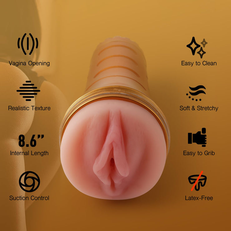 Tracy's Dog Male Masturbators Cup Adult Sex Toys Realistic Textured Pocket Vagina Pussy Man Masturbation Stroker